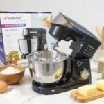 Pétrin 04L 1500W  Bol en inox avec 03 Accessoires Multismart MS-SM2114 Gris – Image 2