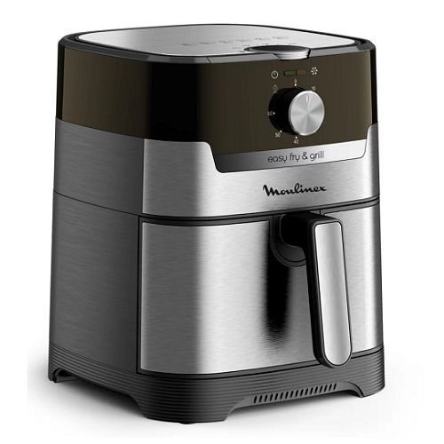 1-2025-07-07T190129.541.jpg Friteuse sans huile 2 en 1 Easy Fry & Grill XL 4.2L 1400W Moulinex EZ501D10 – Image 1