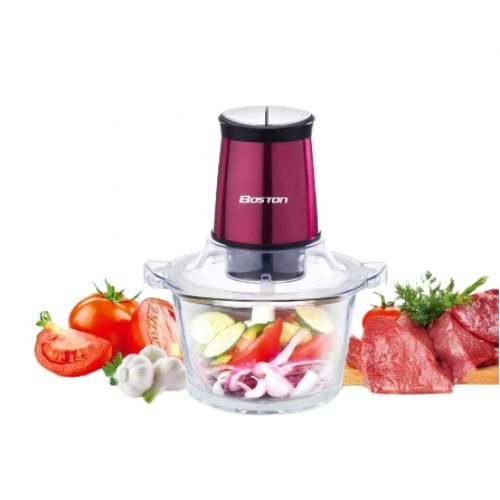 1-99.jpg Mini Hachoir 4 Lames - 400W - Aubergine Boston BH-704G – Image 1