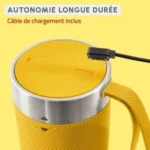 Mini Blender portable, sans fil, 300 ml Moulinex Original LM1C0210 – Image 3