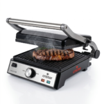 Panineuse et Grille Electrique Cristor 2000W Noir Inox KGL611XB – Image 2