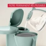 Cafetière Filtre MOULINEX Eucalyptus-Jusqu’à 12-15 tasses-1.25L-1000W- FG2M1310 – Image 3