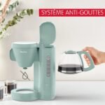 Cafetière Filtre MOULINEX Eucalyptus-Jusqu’à 12-15 tasses-1.25L-1000W- FG2M1310 – Image 4