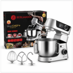 Robot pâtissier professionnel Bergmann – SilverCHEF+ 2000W Modèle BSM 8008S – Image 2