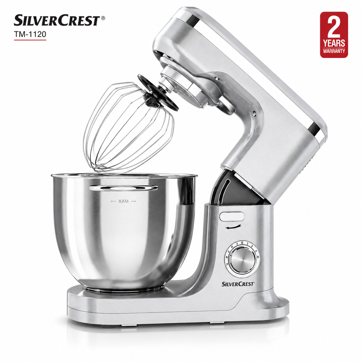 1000008799.png Robot pâtissier professionnel Silvercrest 2000W_10L_ 3 Accessoires TM 1120 – Image 1