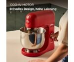 Robot Pétrin Professionnel 1000W Bol 5L Et Fonctions Planetaires kMix Kenwood KMX751ARD rouge – Image 3