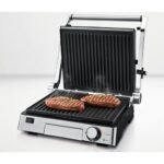 Panineuse et Grill 2 en 1 inox 2000W SilverCrest  HRG1016