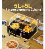 Airfryer 10 Litres 2850W Tactile Avec Fenêtre Robuste AF10 – Image 10