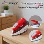 Fer À Repasser de Voyage À Vapeur Pliable 1000W Multismart MS-IR2091 – Image 3
