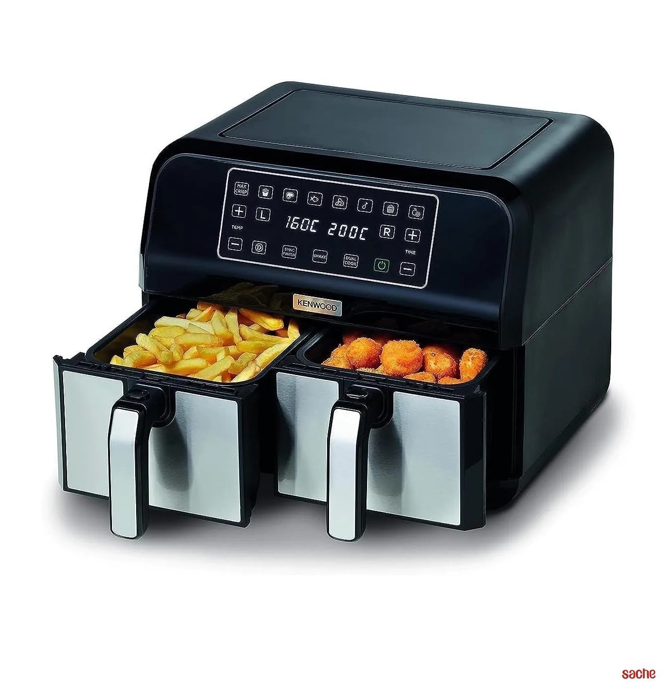 1773075712.jpg Airfryer À Double Zone Avec Écran Tactile 3L 1700W Kenwood HFM75 – Image 1
