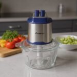 Hachoir En verre 3L 400W 06 Lames MultiSmart MS-FC2233 Bleu – Image 4