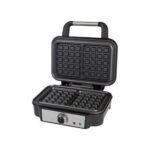 Gaufrier Électrique inox Avec 2 Gaufres 1000 Watts Proficook PC WA 1240 Gris – Image 2