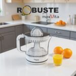 Presse Agrumes inox 0.6L 40W Robuste MaxVita – Image 2
