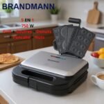 Panineuse inox 5 En 1 -  750W BRANDMANN SM004 – Image 3