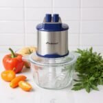 Hachoir En verre 3L 400W 06 Lames MultiSmart MS-FC2233 Bleu – Image 6