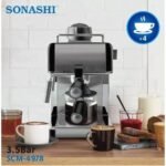 Machine à expresso pour café et cappuccino 3,5 bar Sonashi SCM-4978 – Image 2