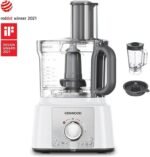 Robot Multifonction 1000W 3L 2 Vitesses Kenwood FDP65.450WH – Image 2
