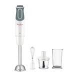 Mixeur Plongeant Moulinex 800W, 10 vitesses + Pulse, Pied métal amovible - Moulinex Original DD642110