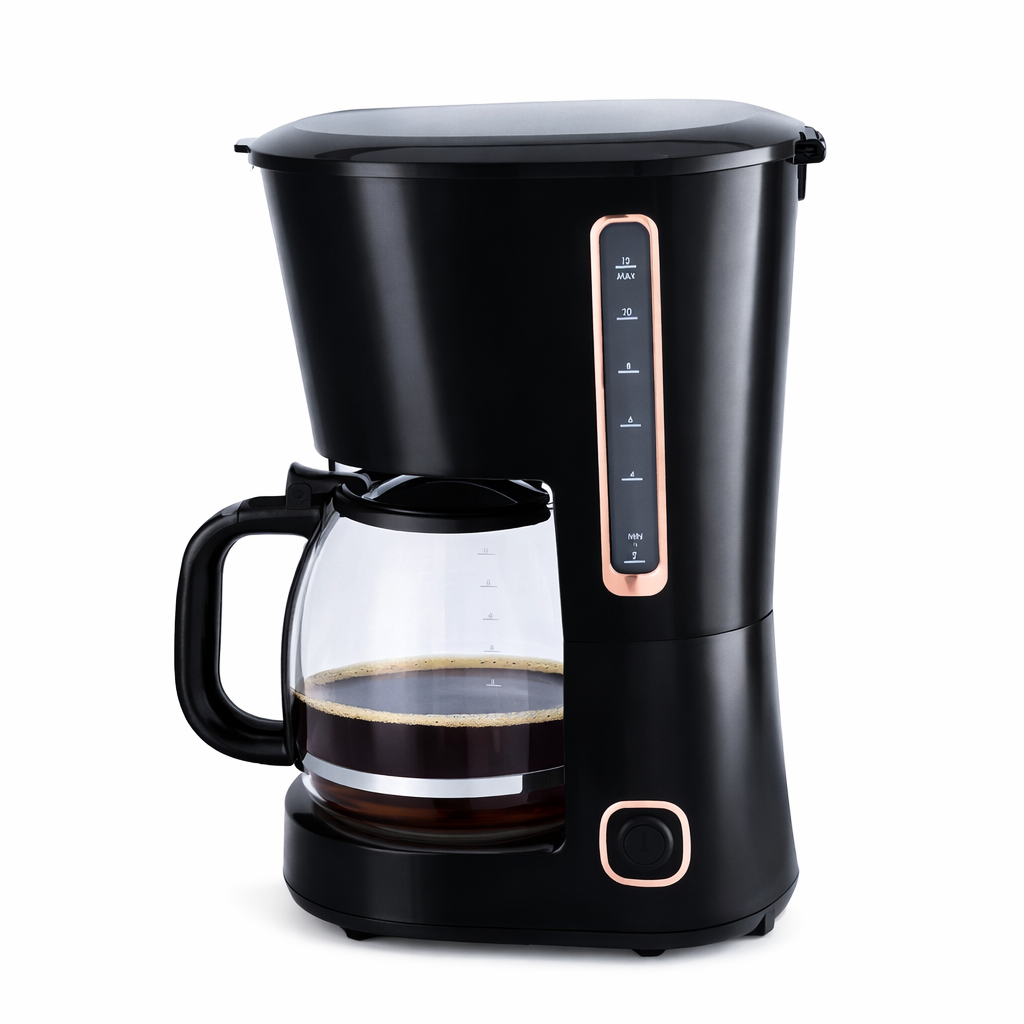 42150.png Cafetiere Electrique 12 Tasses Avec Filtre Lavable Hyundai – Image 1