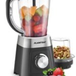 Blender en plastique 2 en 1 - 1.5L 500W PlanetSat PBL-1925 Noir