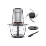 Hachoir Multifonction Kenwood original 500W Avec Bol En Verre 600Ml Avec Lame Quadruple  CHP62.470SI – Image 3