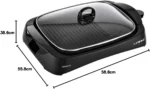 Grill À Viande  et Légumes De Santé électrique Kenwood original 1700w Kenwood HG230 – Image 7