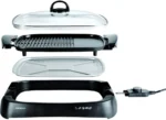 Grill À Viande  et Légumes De Santé électrique Kenwood original 1700w Kenwood HG230 – Image 2