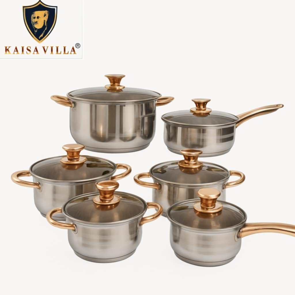 521275f4-989b-4f52-9180-f9c679cab483.jpeg Série 12 Pcs Luxe En INOX Kaisa Villa – Image 1