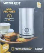 Mousseur à Lait Electrique INOX 550W 300ML  SilverCrest MK1700D-GS – Image 4