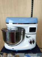 Pétrin Double Crochet Multismart 6.2L 1500W 3Kg avec 04 Accessoires et afficheur LCD Bleu/Blanc MultiSmart MS-SM2206 – Image 3