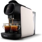 Machine à Café à Capsules Blanc Reconnaissance des Capsules Doubles Philips L’Or Barista Sublime LM9012/00