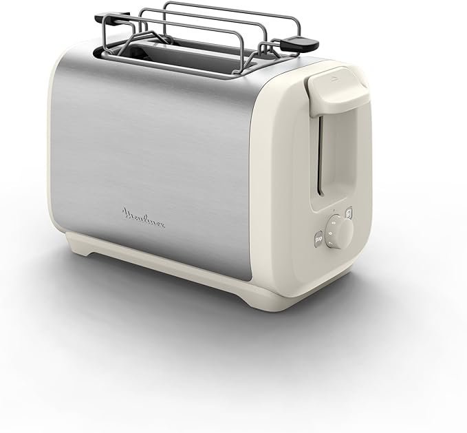 61z5Jfl5UdL._AC_SX679_.jpg Grille-Pain 2 Fentes Chauffe-Viennoiseries Inox Rapide Et Écoénergétique Moulinex LT5S1AE0 – Image 1