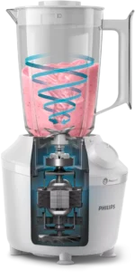 Blender Professionnel 450W Avec Technologie ProBlend Series 3000 Philips HR2041/30 – Image 3