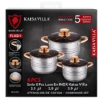 Série 6 Pcs Luxe En INOX Kaisa Villa – Image 3
