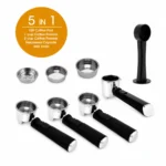 Machine a Café inox 5 en 1 - 20 Bars 850W 1.6L Café poudre et Capsule Nespresso et cappuccino Germany Style TrustMann TM-CM-005 – Image 2