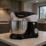 Pétrin 05L 1500W Bol en inox avec 03 Accessoires Multismart MS-SM2105 Noir/Blanc – Image 4