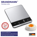 Balance De Cuisine inox Électronique Haute Précision Brandmann BR-WS-001 pour