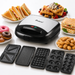 Panineuse inox 5 En 1 - 750W - 12X24 CM MultiSmart MS-SW4015 – Image 2