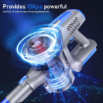 Aspirateur Balai  flex Sans Fil 2-en-1 avec Écran Tactile Aspirateur Sans Fil Maniable – Image 7