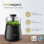 Hachoir Polyvalent 4 Fonctions 800W 1.7 L Éco-Respect Moulinex DP710810 – Image 2