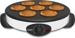 Crêpière Et Machine À Pancakes 2En1 1500W Sonashi SCRM-865 – Image 3