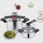 Cocotte Minute 04L 2 en 1 en Inox 18/10 avec minuterie Unipro Original UP-CM4M Qualité 1er choix – Image 2