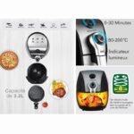 Friteuse sans huile Air Fryer 3.2L 1500W Robuste AF3 – Image 4