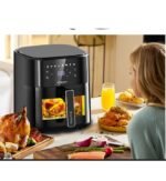 Airfryer 5.7 Litres 1700W Tactile Avec Fenêtre Robuste AF6 – Image 4