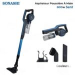 Aspirateur Balai 3 en 1 Sonashi 600W SONASHI SVC-9032