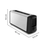 Grille-Pain 7Niveaux De Brunissement 1000W Moulinex LS340811 – Image 8