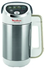 Blender Chauffant  Moulinex original En Inox 1.2L Avec 5 Programmes 1000W Easy Soup Moulinex LM841110