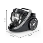 Aspirateur Sans Sac Ultra Silencieux 500W 2.5L Silence Force Cyclonic Effitech Rowenta RO7936EA – Image 9