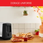 Grille-Pain 7Niveaux De Brunissement 1000W Moulinex LS340811 – Image 6