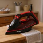 Fer à Repasser a Vapeur Céramique STEAM IRON 2800W Rhinos GTM-31 Rouge – Image 4